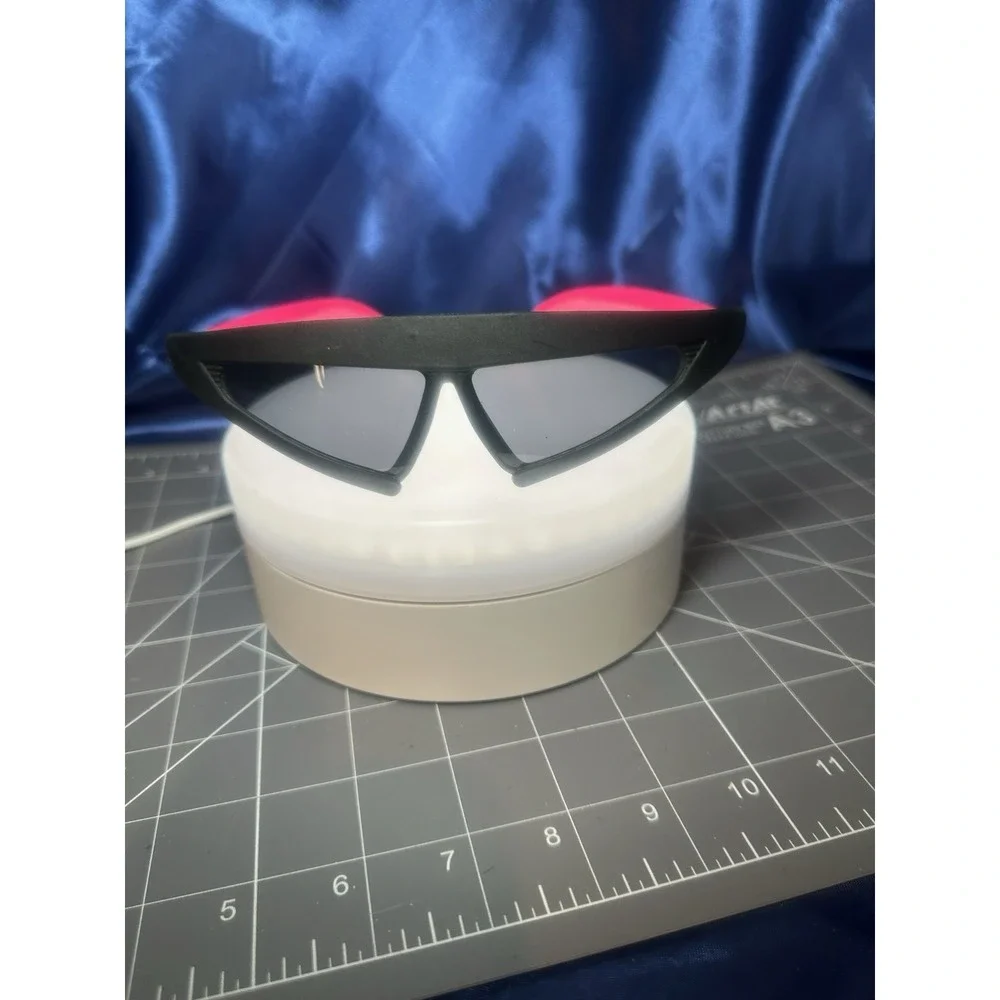 Vintage 1989 Pizza Hut Back To The Future Black/Hot Pink Promotional Sunglasses